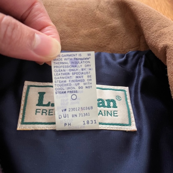 LL BEAN wool jacket - Picture 8 of 8